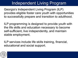 dfcs ilp program.